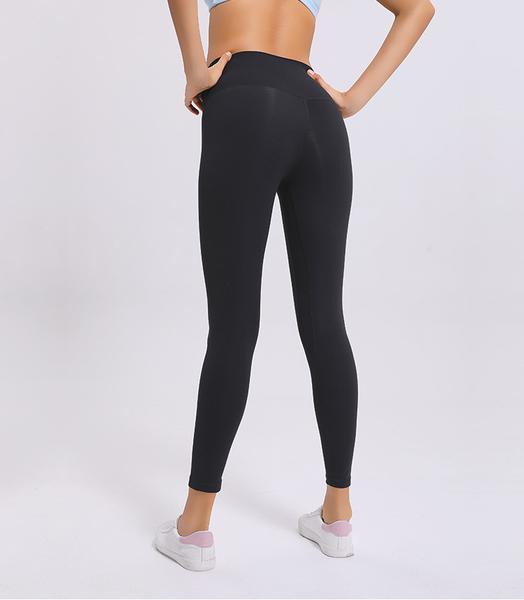 black seamless legging for women