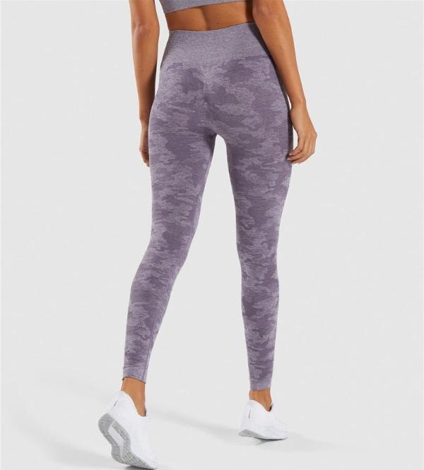 purple seamless camouflage bottoms