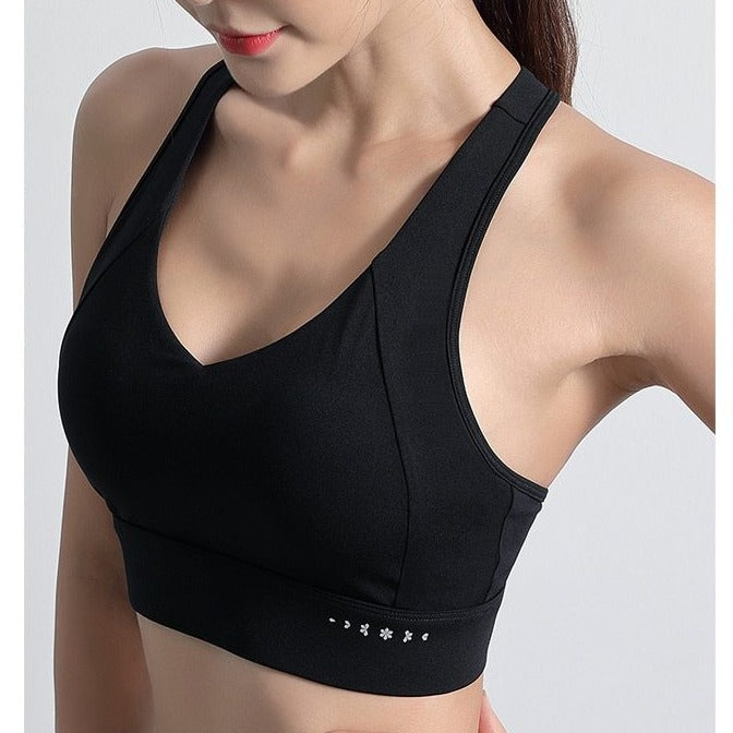 Guerencia Mitigative Padded Racerback Sports Bra – Essential