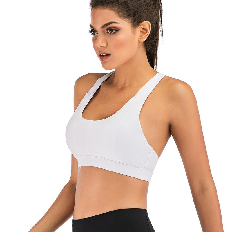 Scoopy Dip Flashy Back Sports Top