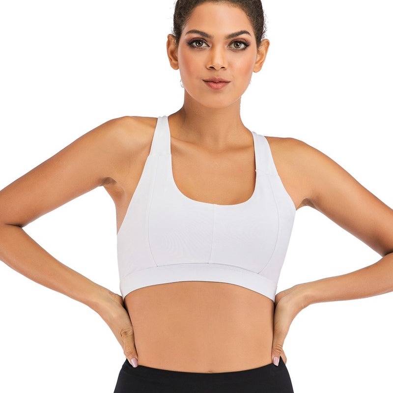 Scoopy Dip Flashy Back Sports Top