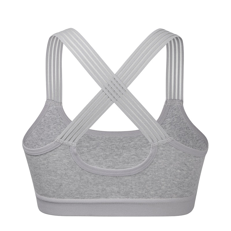 Criss-Cross Candescent Padded Sports Bra