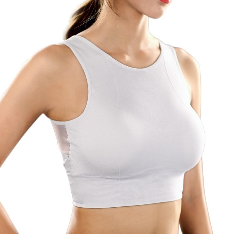 Bountiful Shirty Seamless Sleeveless Top