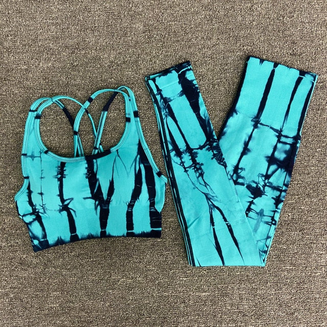 Bamboo Tie and Dye Tech Wear 2pc Matching Set