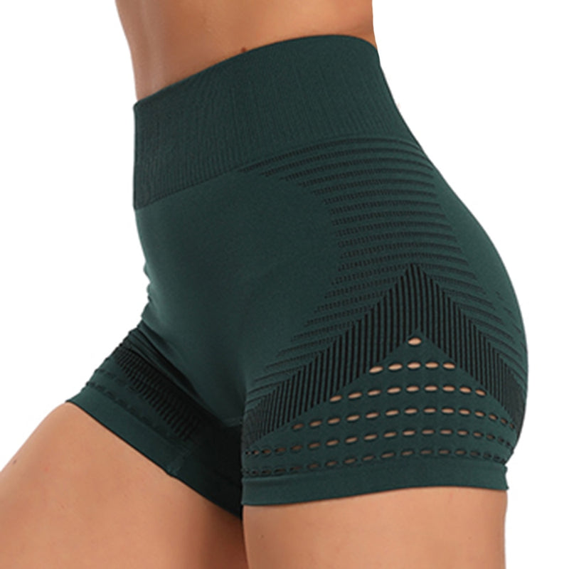 Biker's Gauge High Waist Wicking Active Shorts