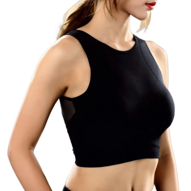 Bountiful Shirty Seamless Sleeveless Top