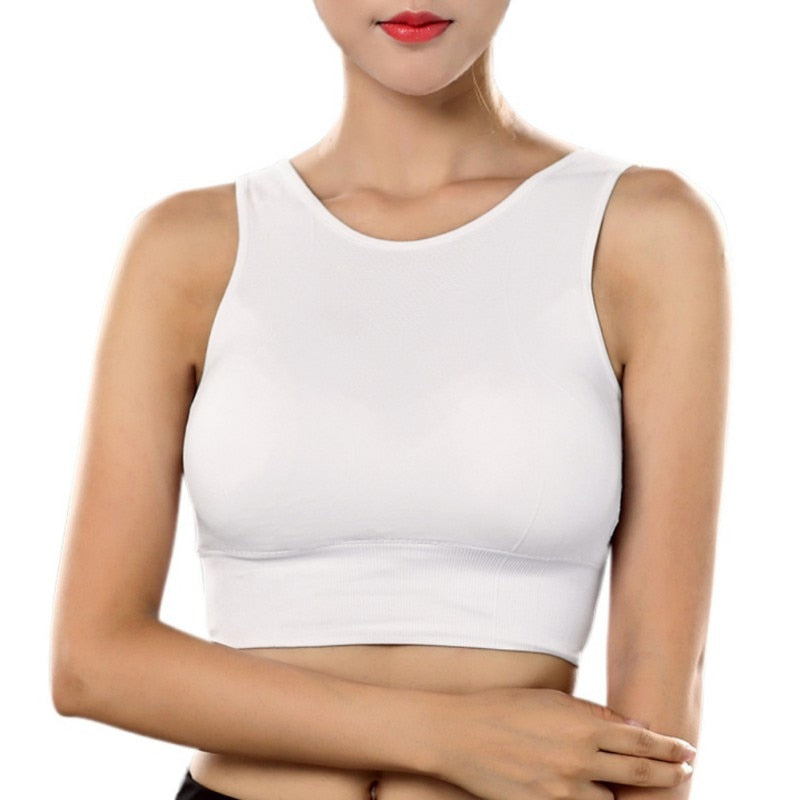 Bountiful Shirty Seamless Sleeveless Top