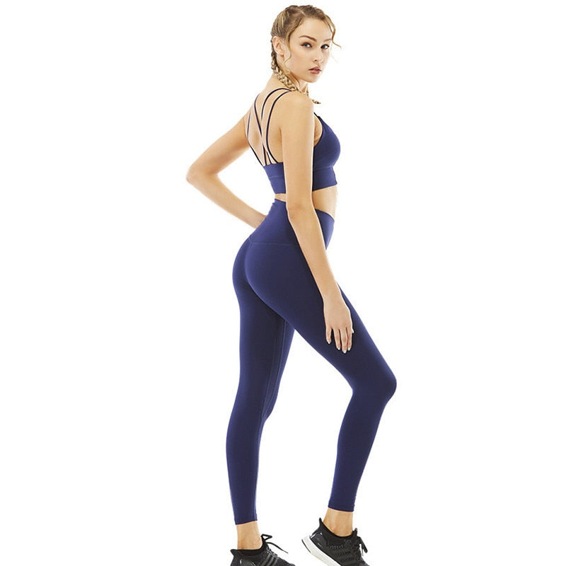 Essential Activewear Matching Workout Top and Bottom