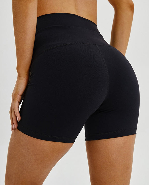 women's Black workout shorts