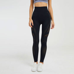 Black Seamless Gym Legging